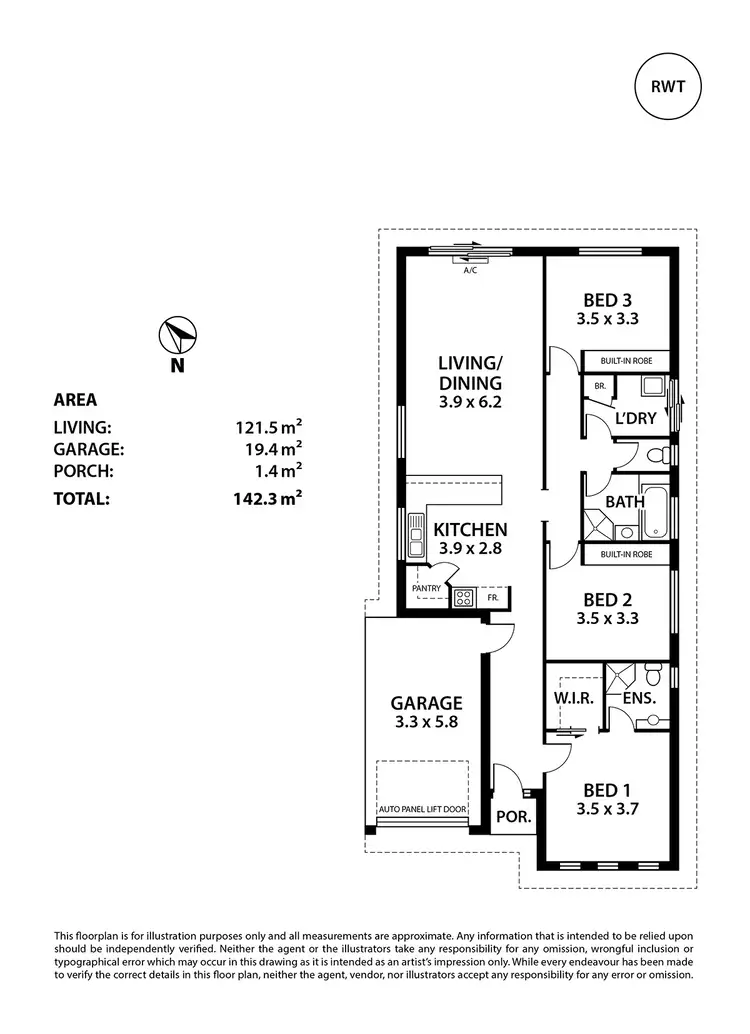Floorplan of Homely house listing, 2C Hindmarsh Road, Murray Bridge SA 5253