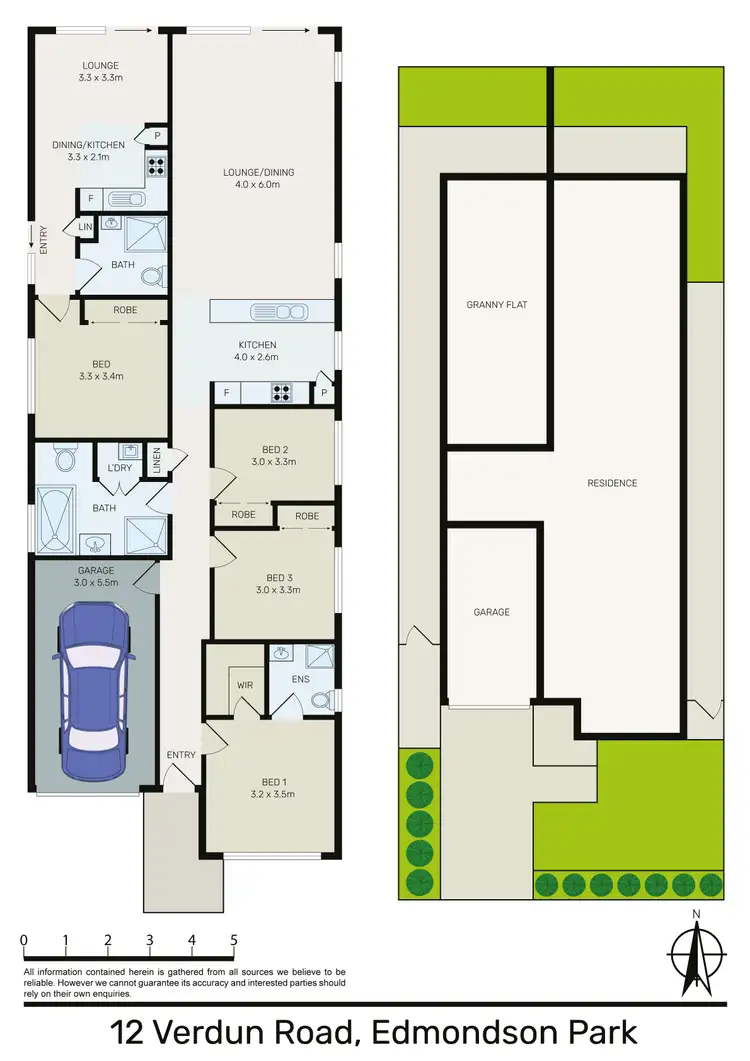 Floorplan of Homely house listing, 12 Verdun Road, Edmondson Park NSW 2174