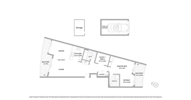 Floorplan of Homely apartment listing, 40/16-20 Mercer Street, Castle Hill NSW 2154