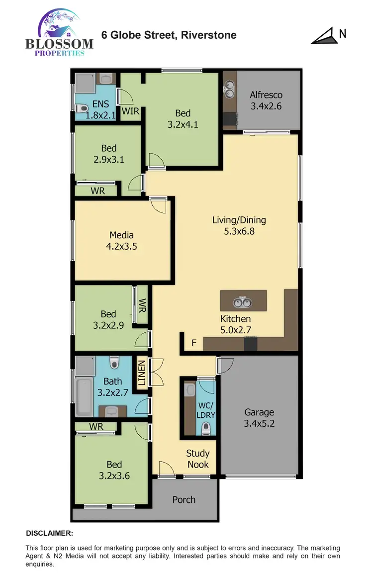 Floorplan of Homely house listing, 6 Globe Street, Riverstone NSW 2765