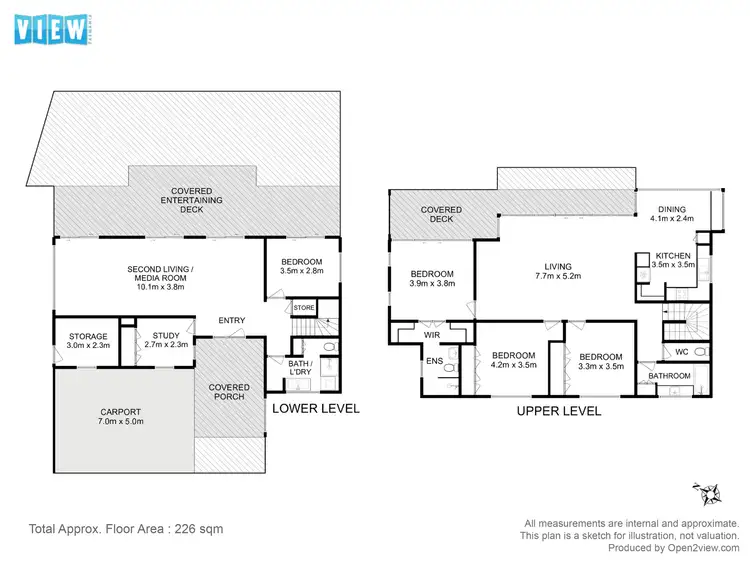 Floorplan of Homely house listing, 68 Lyall Road, Binalong Bay TAS 7216