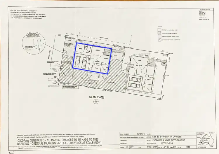 Floorplan of Homely unit listing, 1/69 Stanley Street, Latrobe TAS 7307