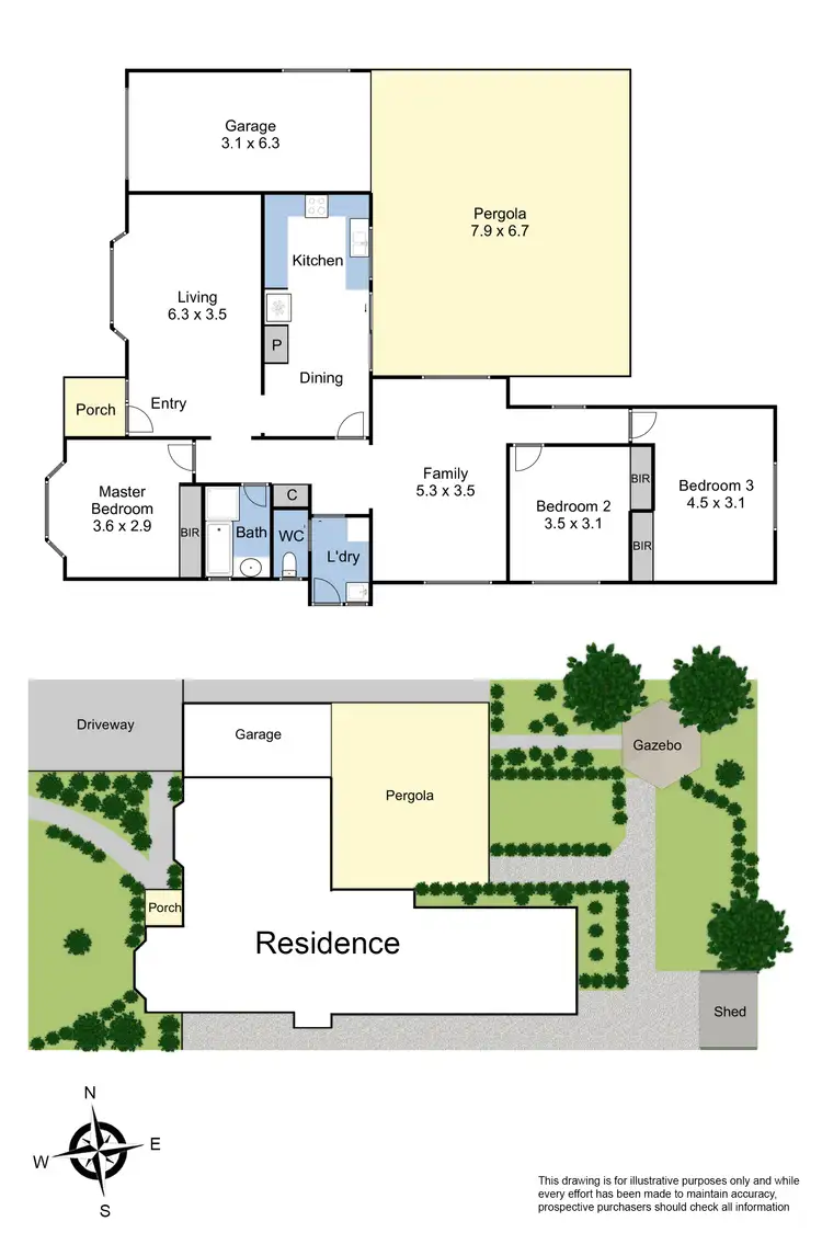 Floorplan of Homely house listing, 28 Joyce Street, Cranbourne West VIC 3977