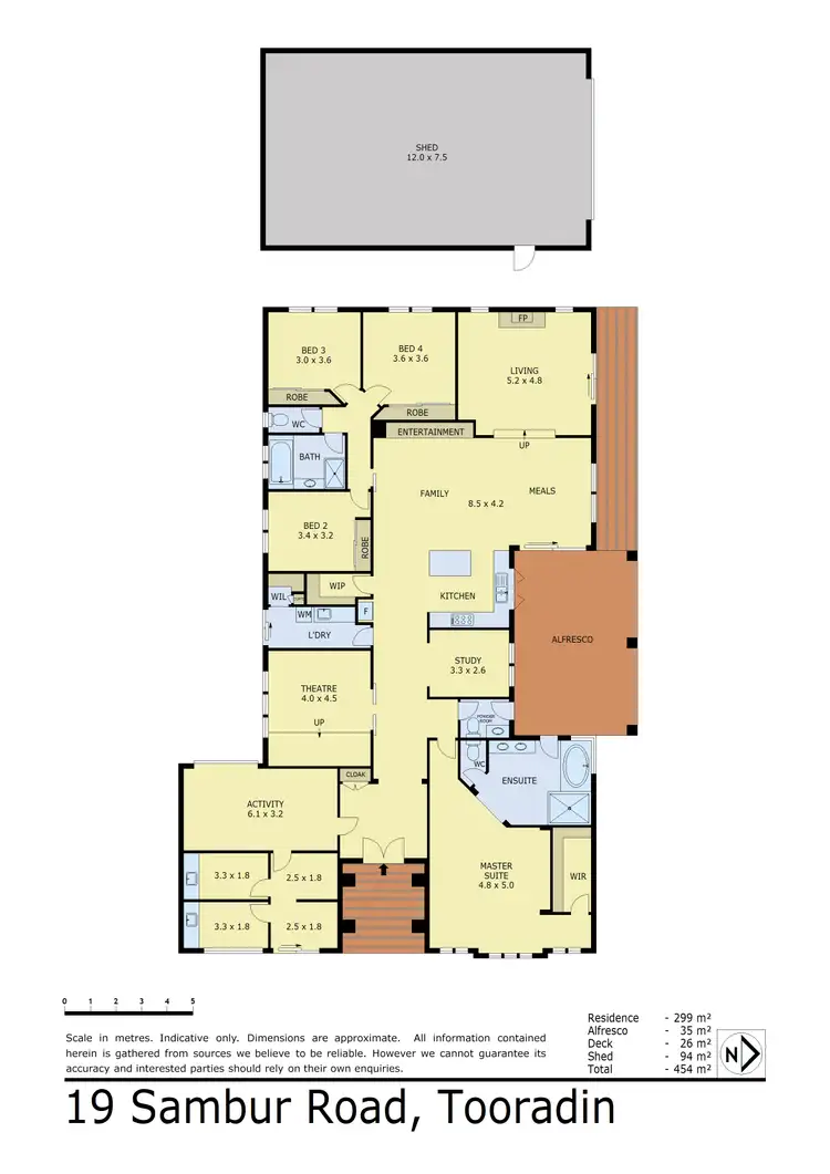Floorplan of Homely house listing, 19 Sambur Road, Tooradin VIC 3980