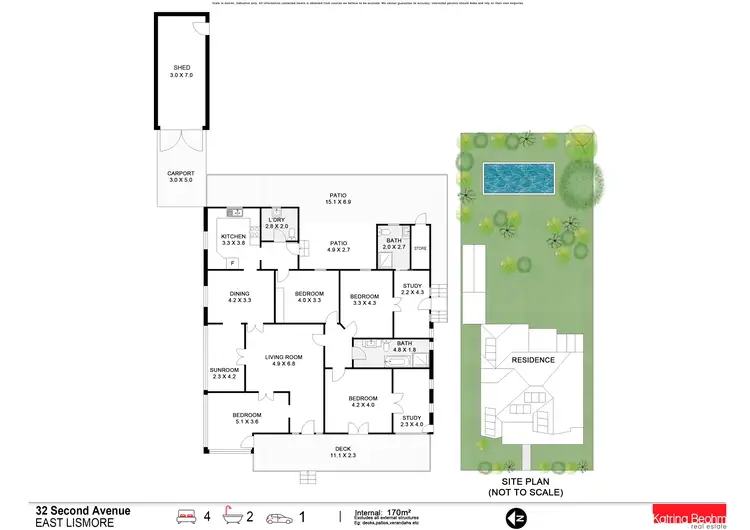 Floorplan of Homely house listing, 32 Second Avenue, East Lismore NSW 2480