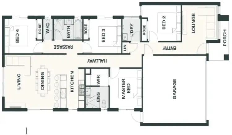 Floorplan of Homely house listing, Address available on request