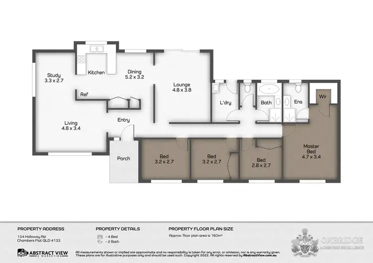 Floorplan of Homely rural property listing, 134-144 Holloway Road, Chambers Flat QLD 4133
