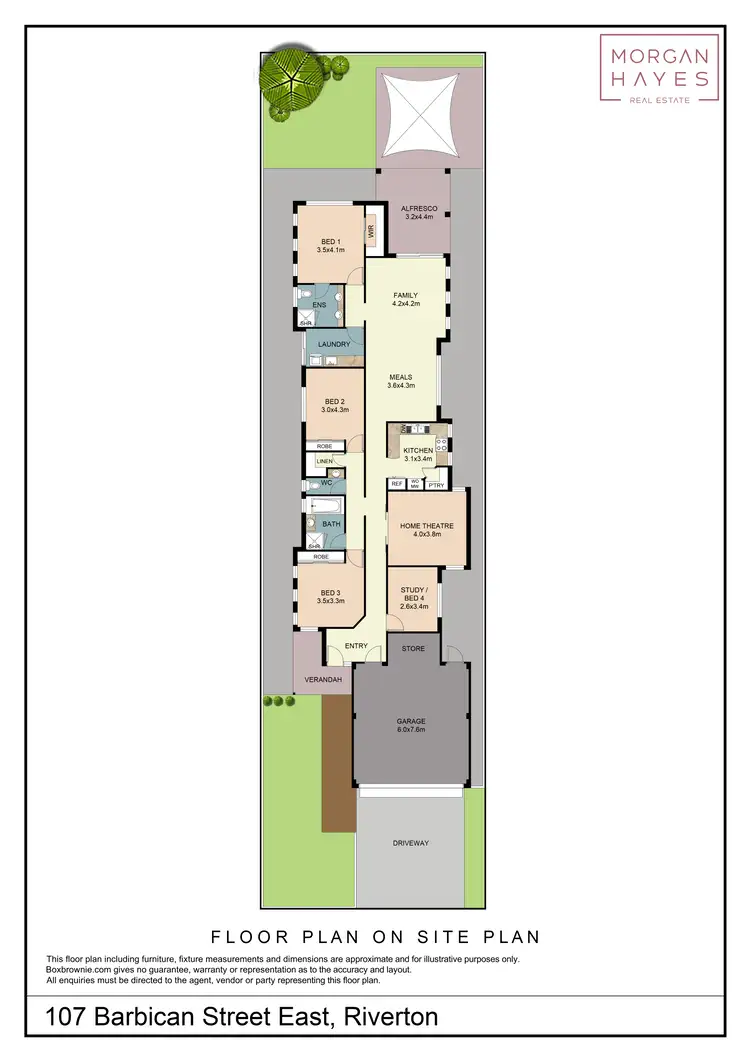 Floorplan of Homely house listing, 107 Barbican Street East, Riverton WA 6148