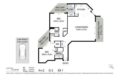Floorplan of Homely unit listing, 701/255 - 261 Boundary Street, Coolangatta QLD 4225