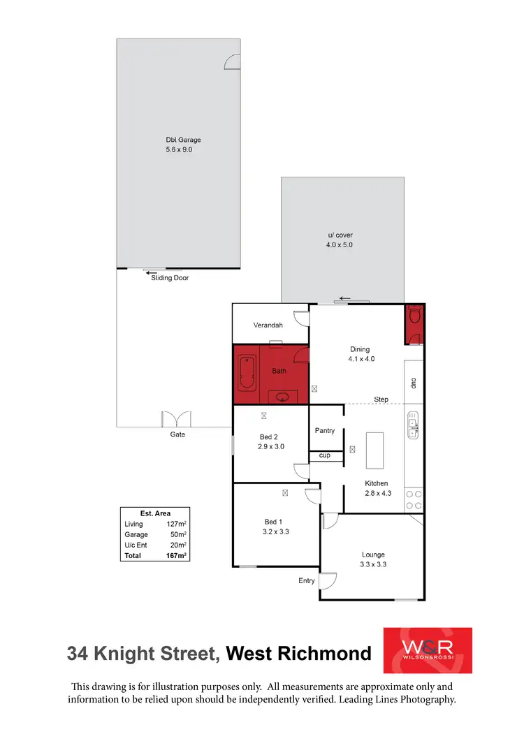 Floorplan of Homely house listing, 34 Knight Street, West Richmond SA 5033