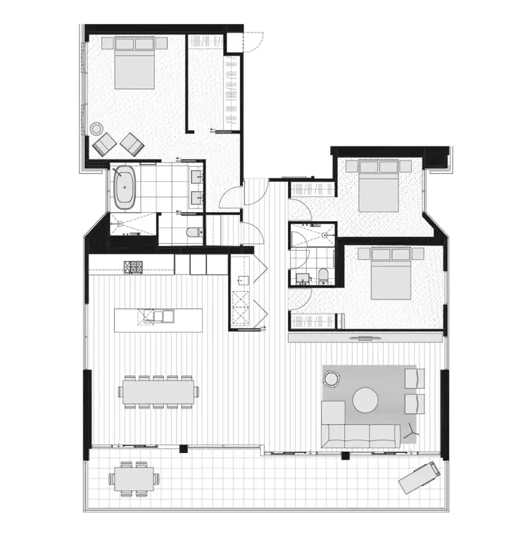 Floorplan of Homely apartment listing, Address available on request