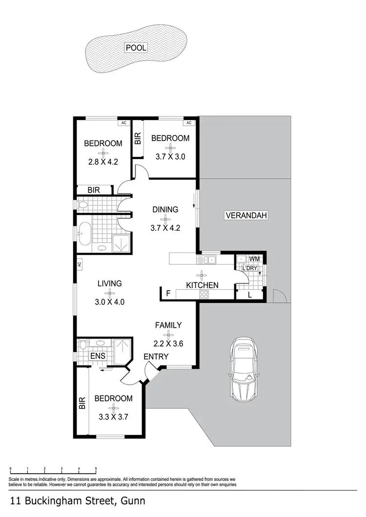 Floorplan of Homely house listing, 11 Buckingham Street, Gunn NT 832
