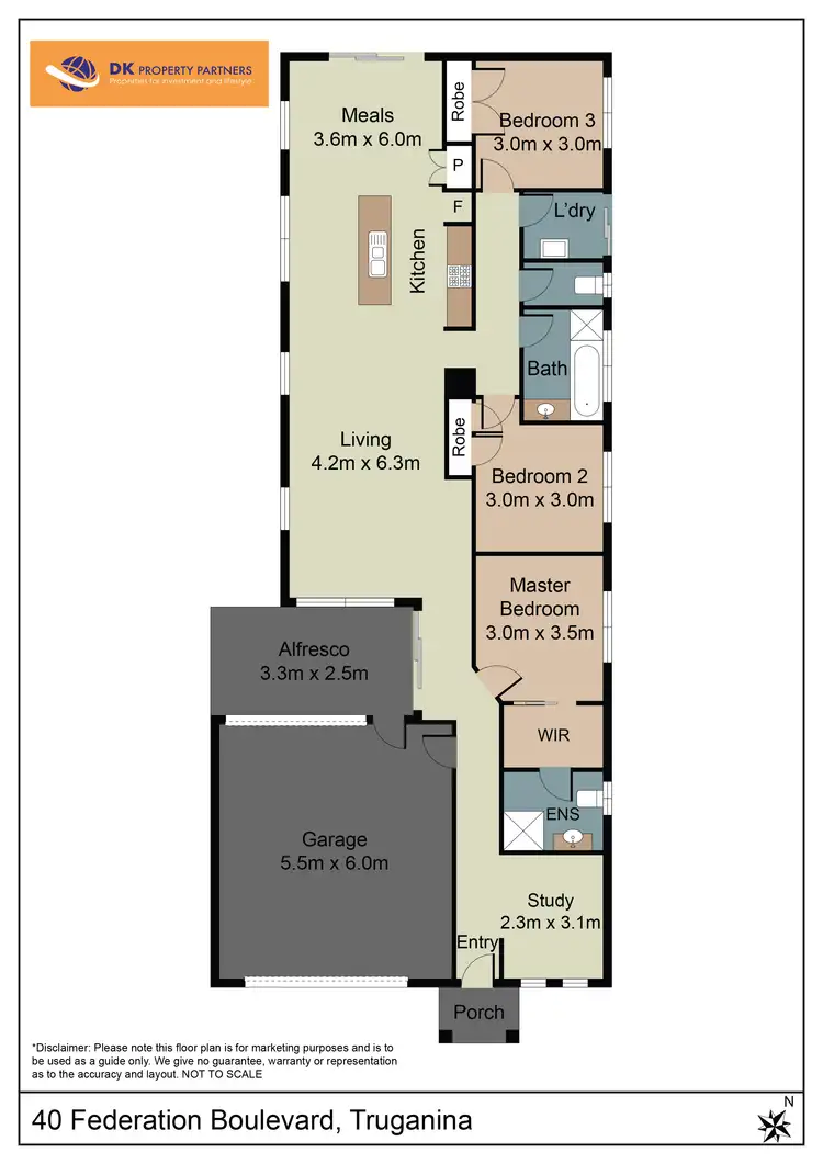 Floorplan of Homely house listing, 40 Federation Boulevard, Truganina VIC 3029