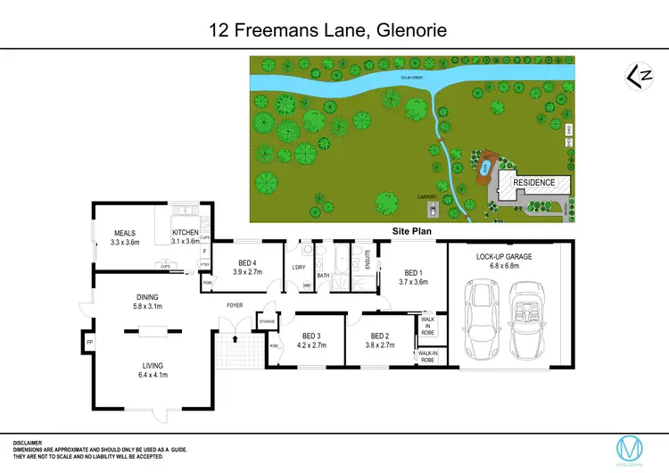Floorplan of Homely house listing, 12 Freemans Lane, Glenorie NSW 2157