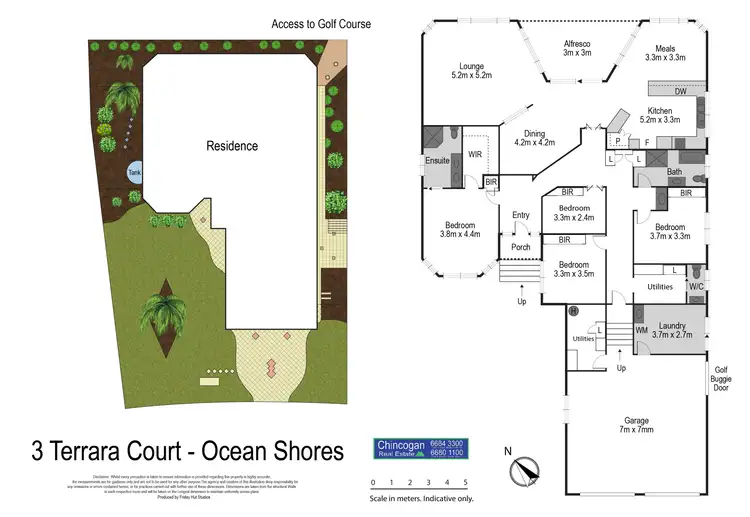 Floorplan of Homely house listing, 3 Terrara Court, Ocean Shores NSW 2483