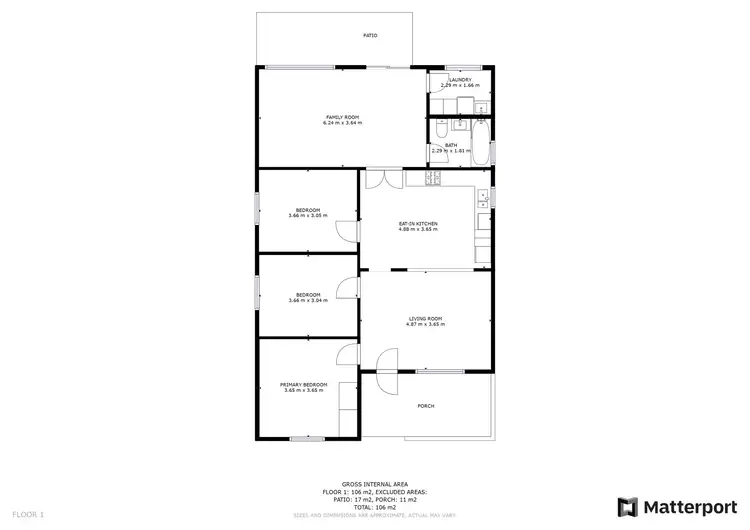 Floorplan of Homely house listing, 69A North Terrace, Boulder WA 6432