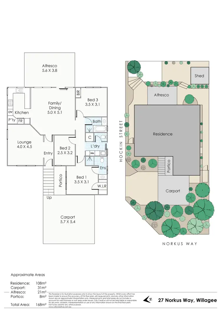 Floorplan of Homely house listing, 27 Norkus Way, Willagee WA 6156
