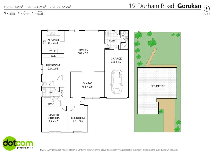 Floorplan of Homely house listing, 19 Durham Road, Gorokan NSW 2263