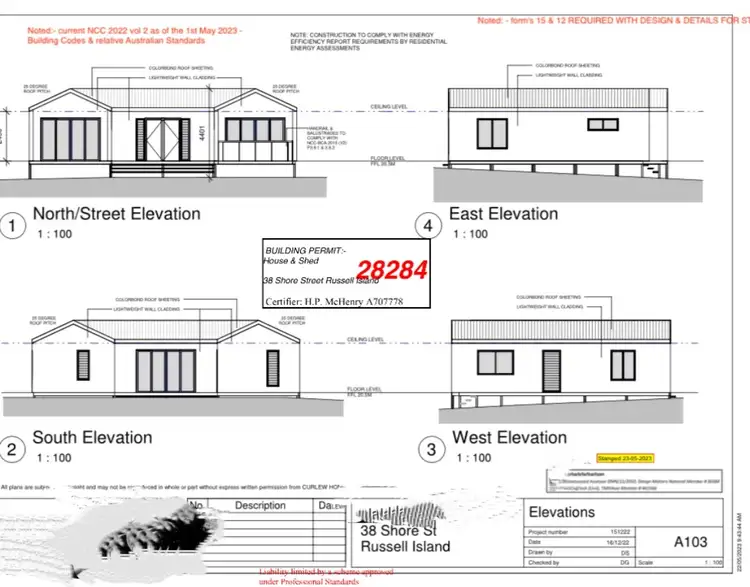 Floorplan of Homely land listing, 38 Shore, Russell Island QLD 4184