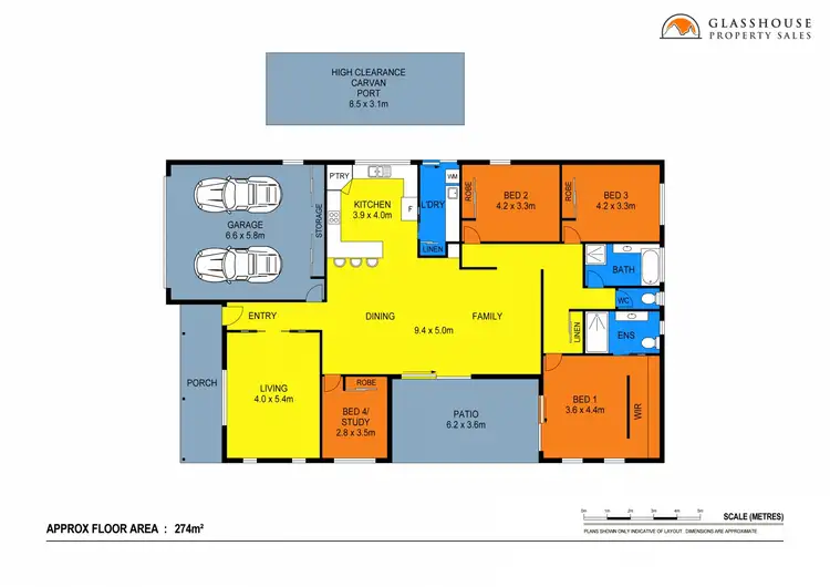 Floorplan of Homely house listing, 10 Gloria Close, Glass House Mountains QLD 4518