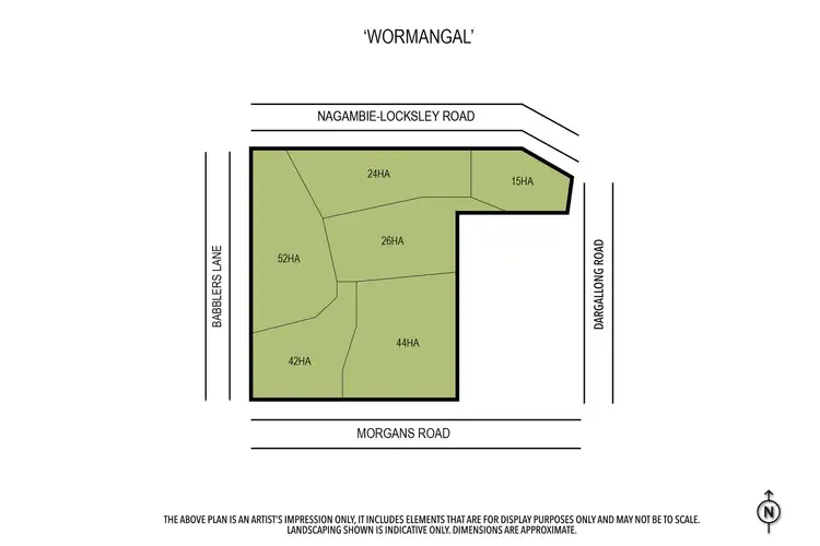 Floorplan of Homely rural property listing, 0 Nagambie-Locksley Road, Avenel VIC 3664
