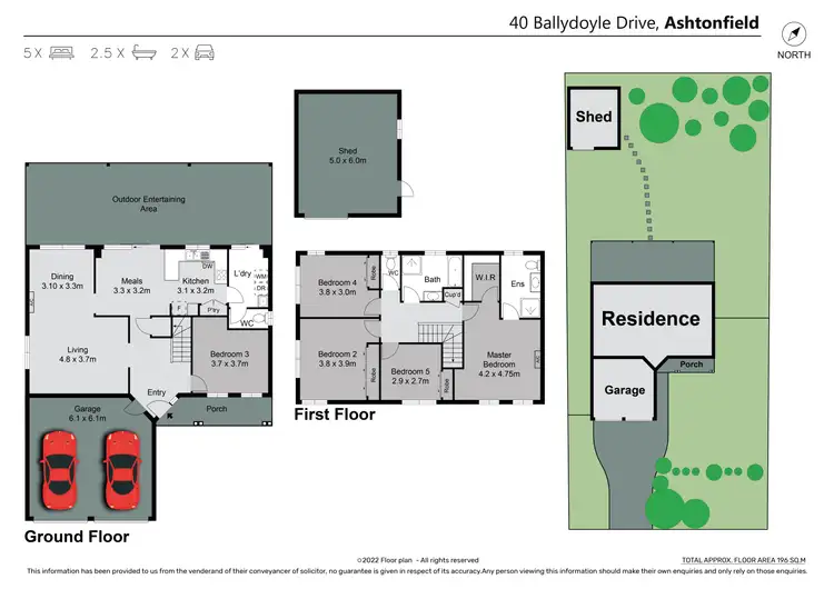 Floorplan of Homely house listing, 40 Ballydoyle Drive, Ashtonfield NSW 2323