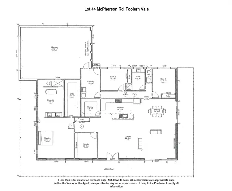 Floorplan of Homely rural property listing, 44 LOT 44 McPhersons Road, Toolern Vale VIC 3337