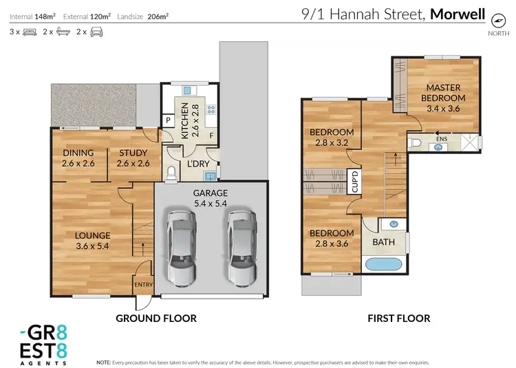 Floorplan of Homely townhouse listing, 9/1 Hannah Street, Morwell VIC 3840