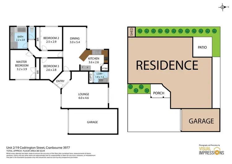 Floorplan of Homely house listing, 2/19 Codrington Street, Cranbourne VIC 3977