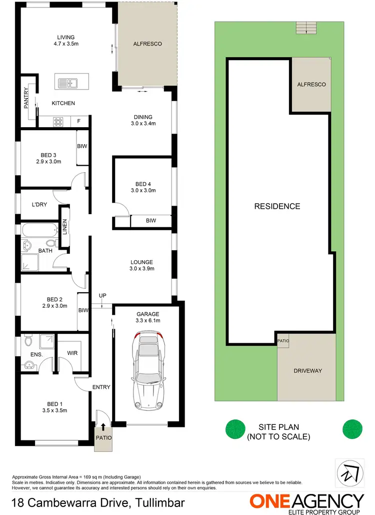 Floorplan of Homely house listing, 18 Cambewarra Drive, Tullimbar NSW 2527