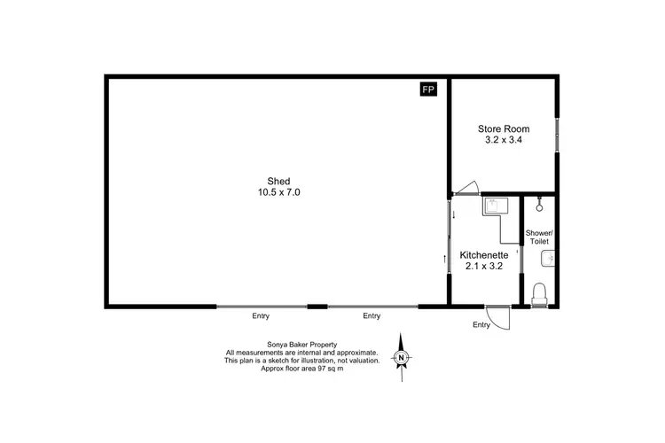 Floorplan of Homely land listing, 9 Irbys Circus, Sisters Beach TAS 7321