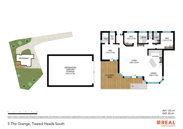 Floorplan of Homely house listing, 5 The Grange, Tweed Heads South NSW 2486
