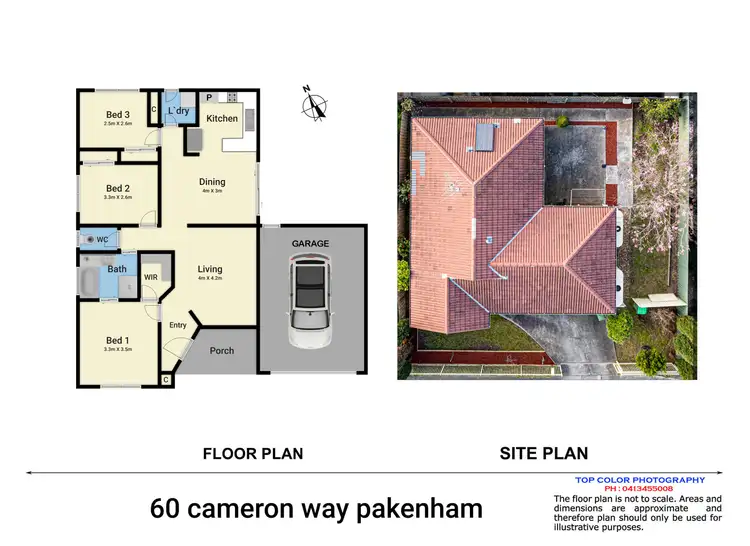 Floorplan of Homely house listing, 60 Cameron Way, Pakenham VIC 3810