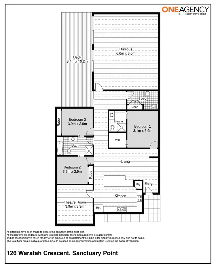 Floorplan of Homely house listing, 126 Waratah Crescent, Sanctuary Point NSW 2540