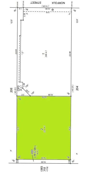 Floorplan of Homely land listing, 19A Norfolk Street, North Perth WA 6006