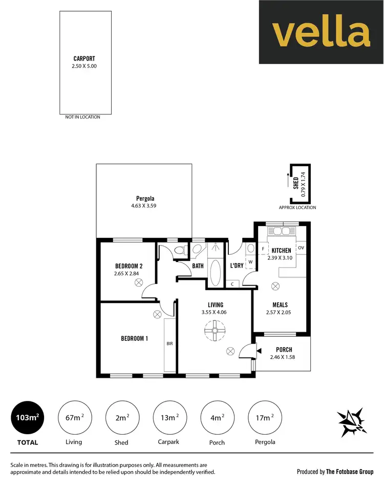 Floorplan of Homely unit listing, 5/32 Hutton Street, Klemzig SA 5087