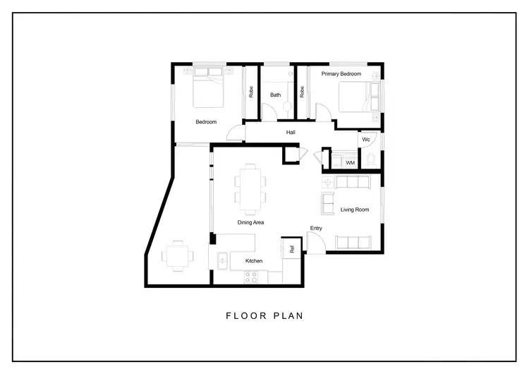 Floorplan of Homely apartment listing, 12/10 Brown Street, Woree QLD 4868
