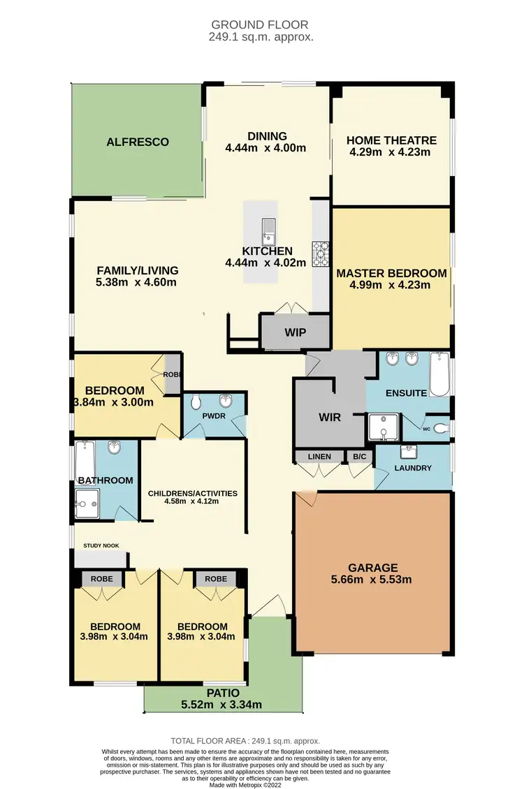 Floorplan of Homely house listing, 123 Billabong Parade, Chisholm NSW 2322