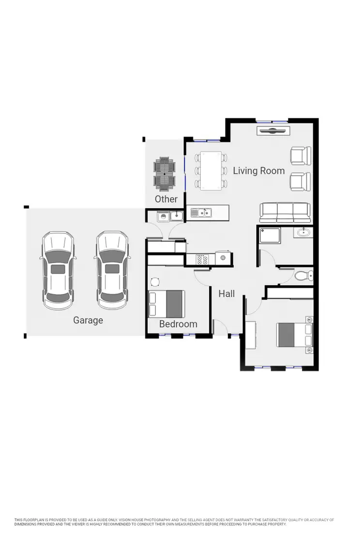 Floorplan of Homely townhouse listing, 2/9 Lisa Court, Mildura VIC 3500