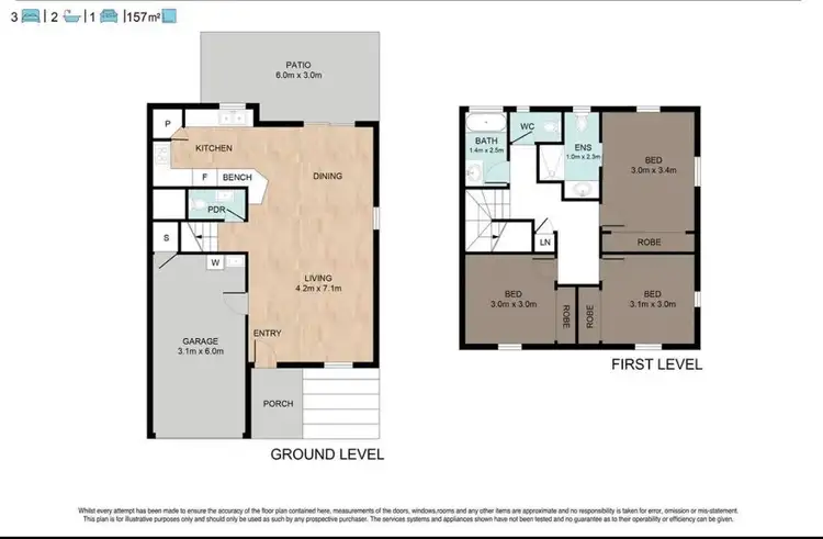 Floorplan of Homely townhouse listing, 19/54 Briggs Road, Ipswich QLD 4305