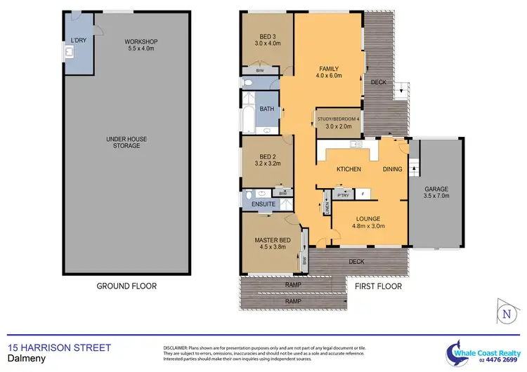 Floorplan of Homely house listing, 15 Harrison Street, Dalmeny NSW 2546