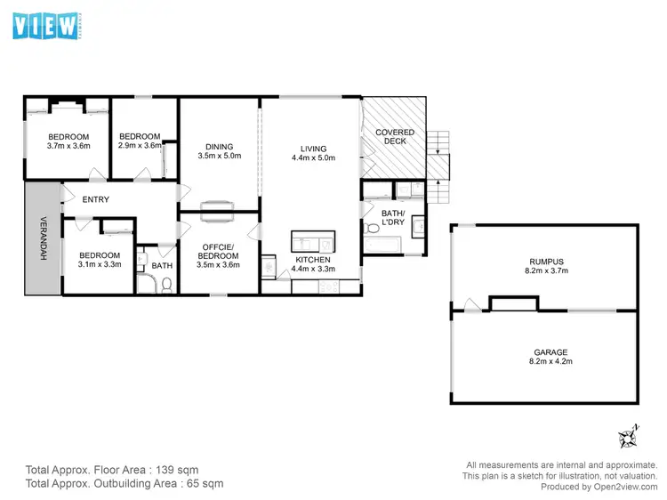Floorplan of Homely house listing, 17 Thomas Street, North Hobart TAS 7000