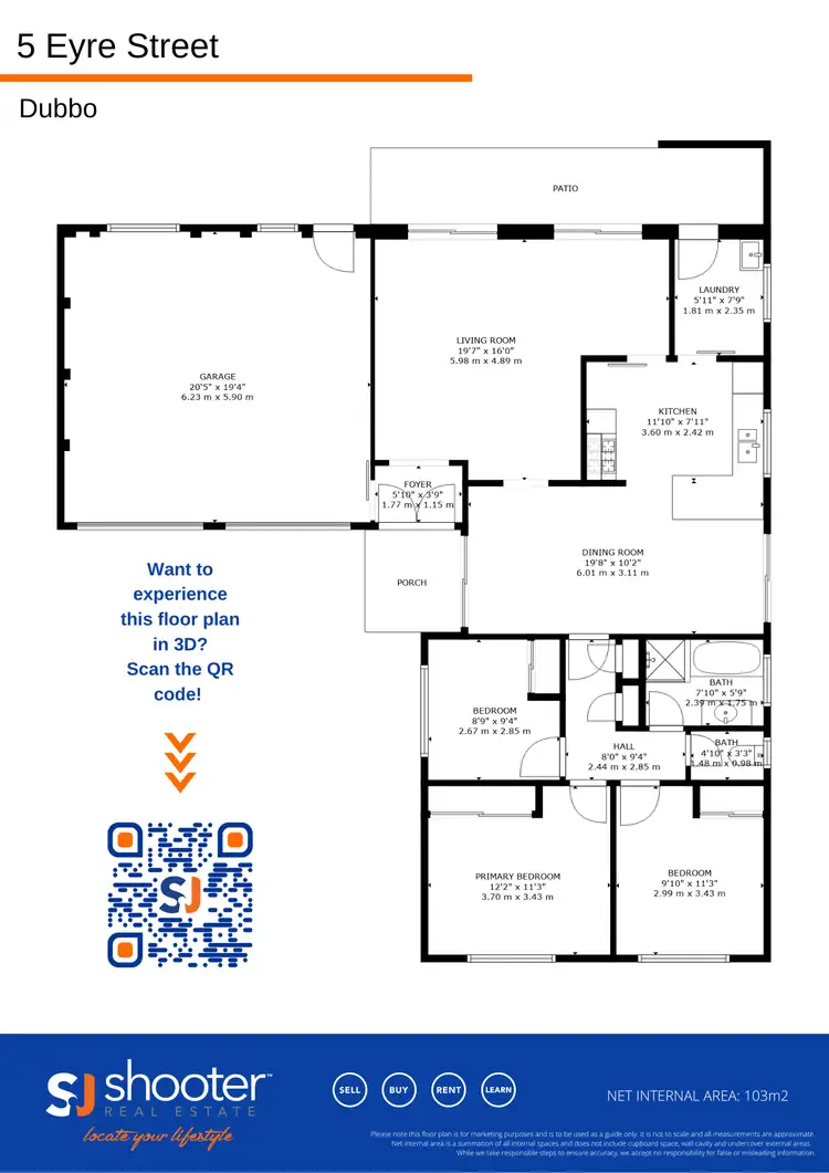 Floorplan of Homely house listing, 5 Eyre Street, Dubbo NSW 2830