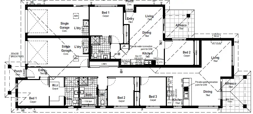 Floorplan of Homely house listing, Address available on request