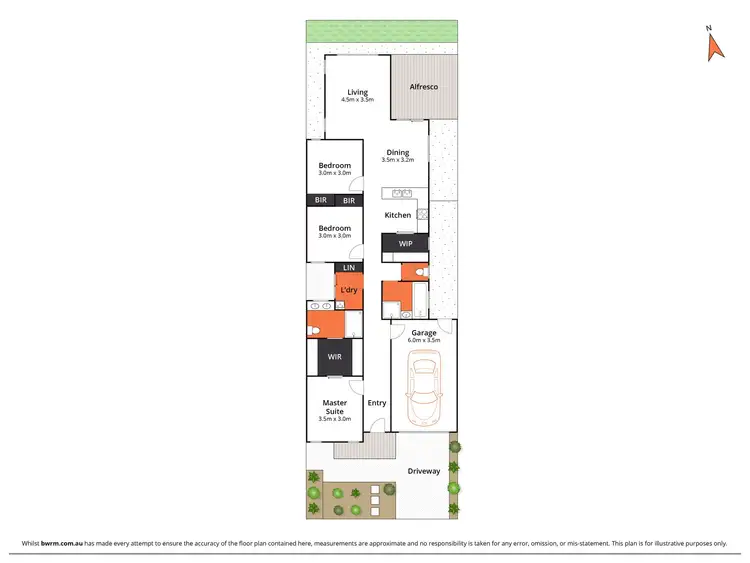 Floorplan of Homely house listing, 28 Baelish Drive, Charlemont VIC 3217