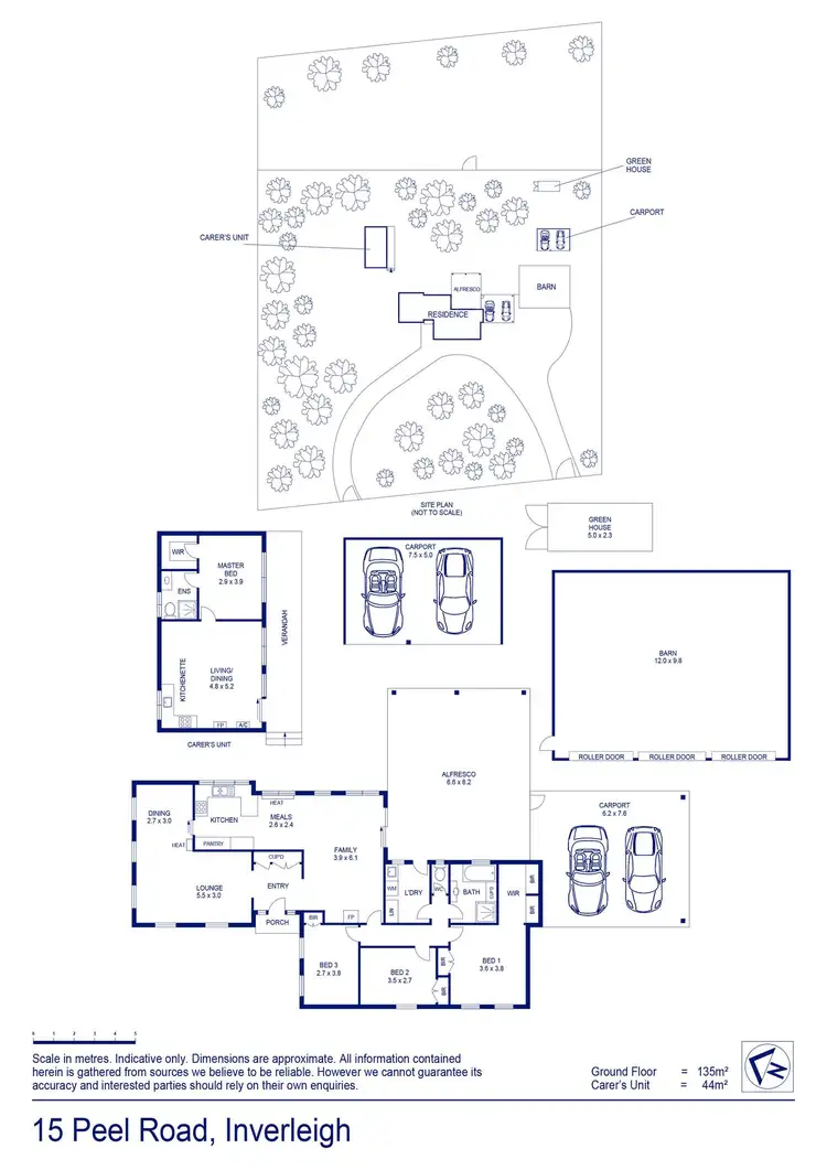 Floorplan of Homely house listing, 15 Peel Road, Inverleigh VIC 3321