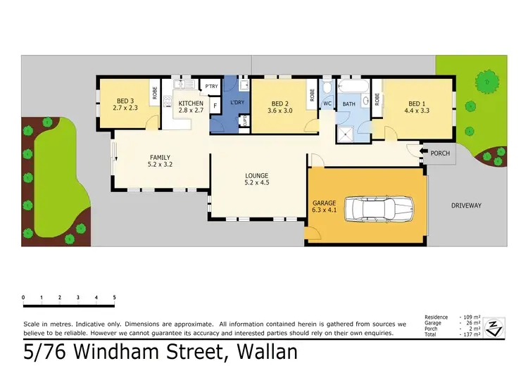 Floorplan of Homely unit listing, 5/76 Windham Street, Wallan VIC 3756