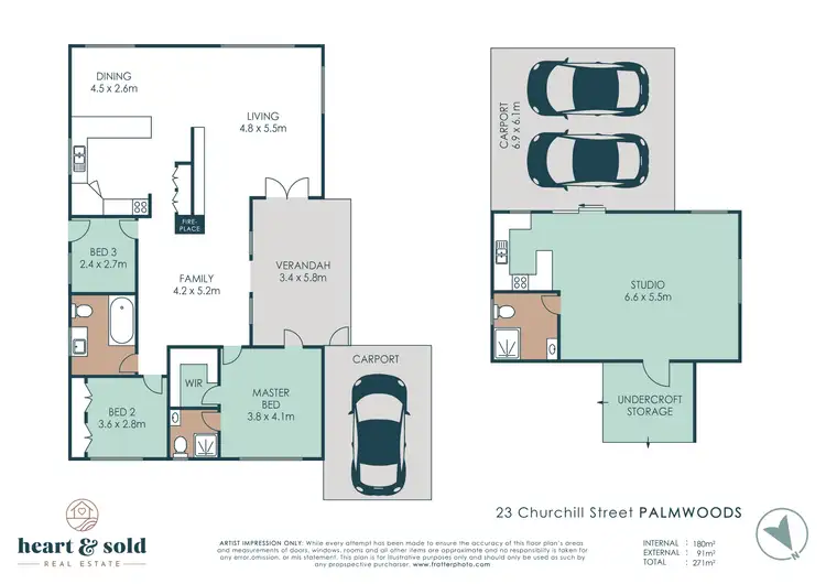 Floorplan of Homely house listing, 23 Churchill Street, Palmwoods QLD 4555