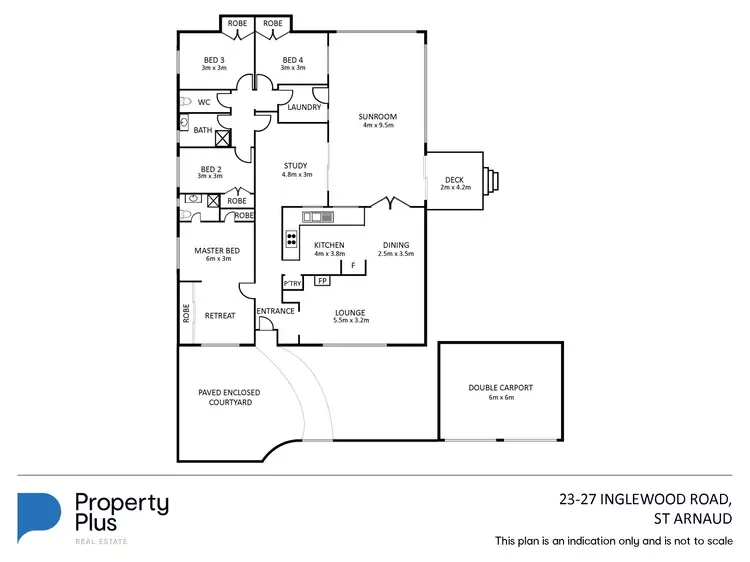 Floorplan of Homely house listing, 23-27 Inglewood Road, St Arnaud VIC 3478