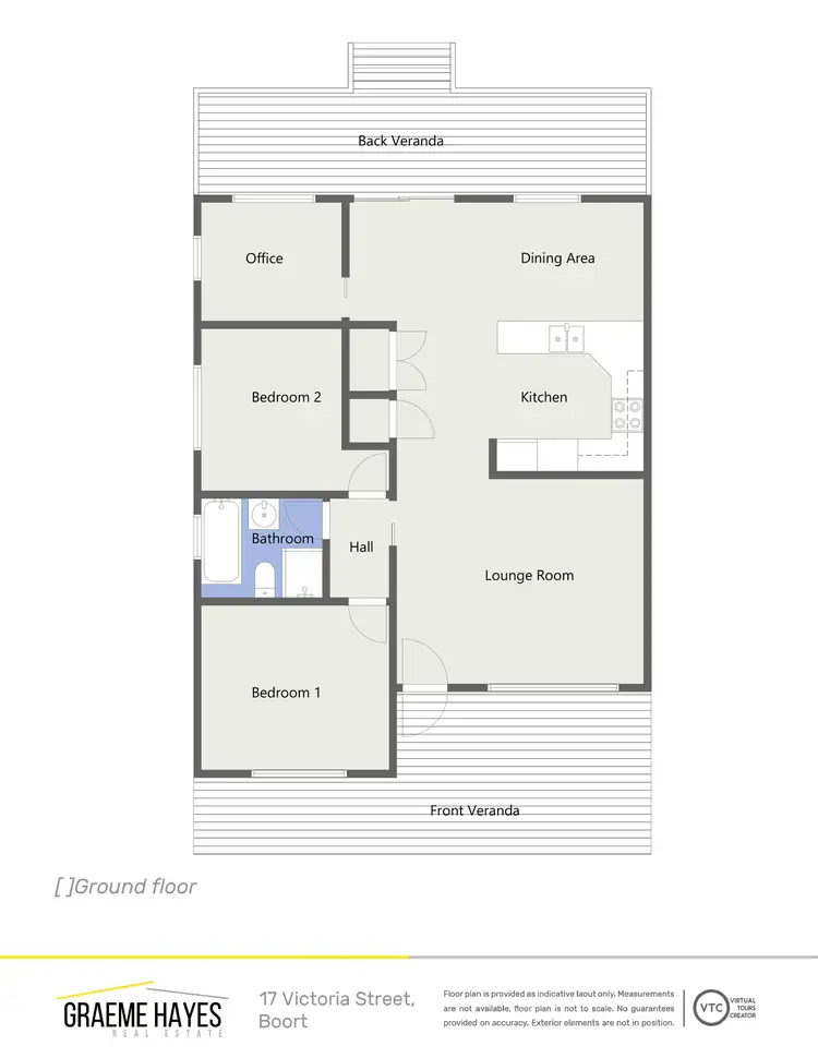 Floorplan of Homely house listing, 17 Victoria Street, Boort VIC 3537